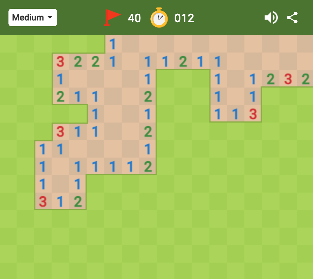 Step 2 : Click a Square to Start