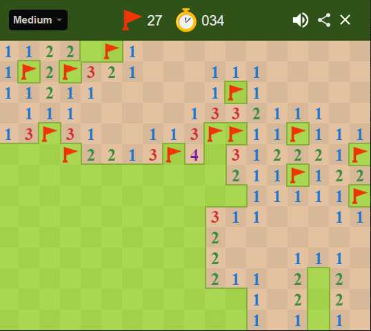 Step 4 : Mark the Mines and Clear the Board